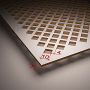 Перфорированная панель ХДФ Дедало - Глория